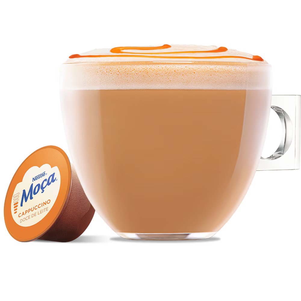 CAPPUCCINO MOÇA DOCE DE LEITE 10 CÁPSULAS