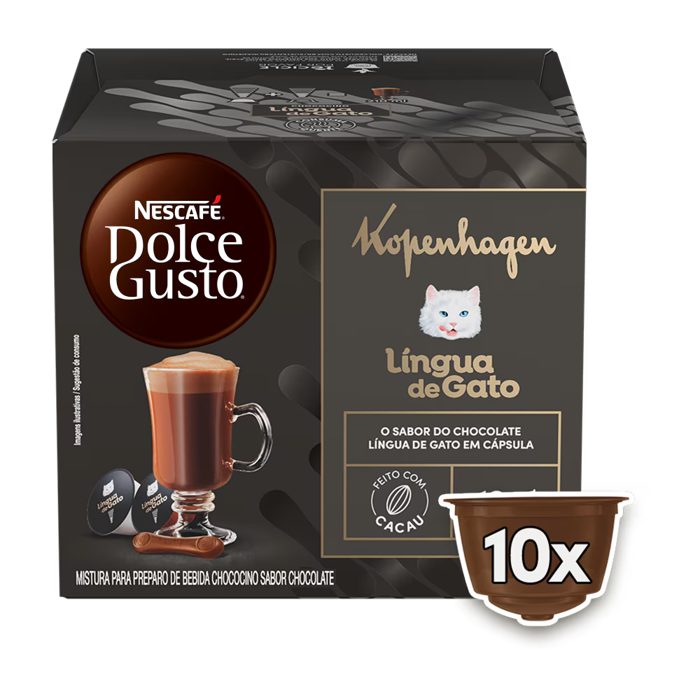 KOPENHAGEN LÍNGUA DE GATO 10 CÁPSULAS