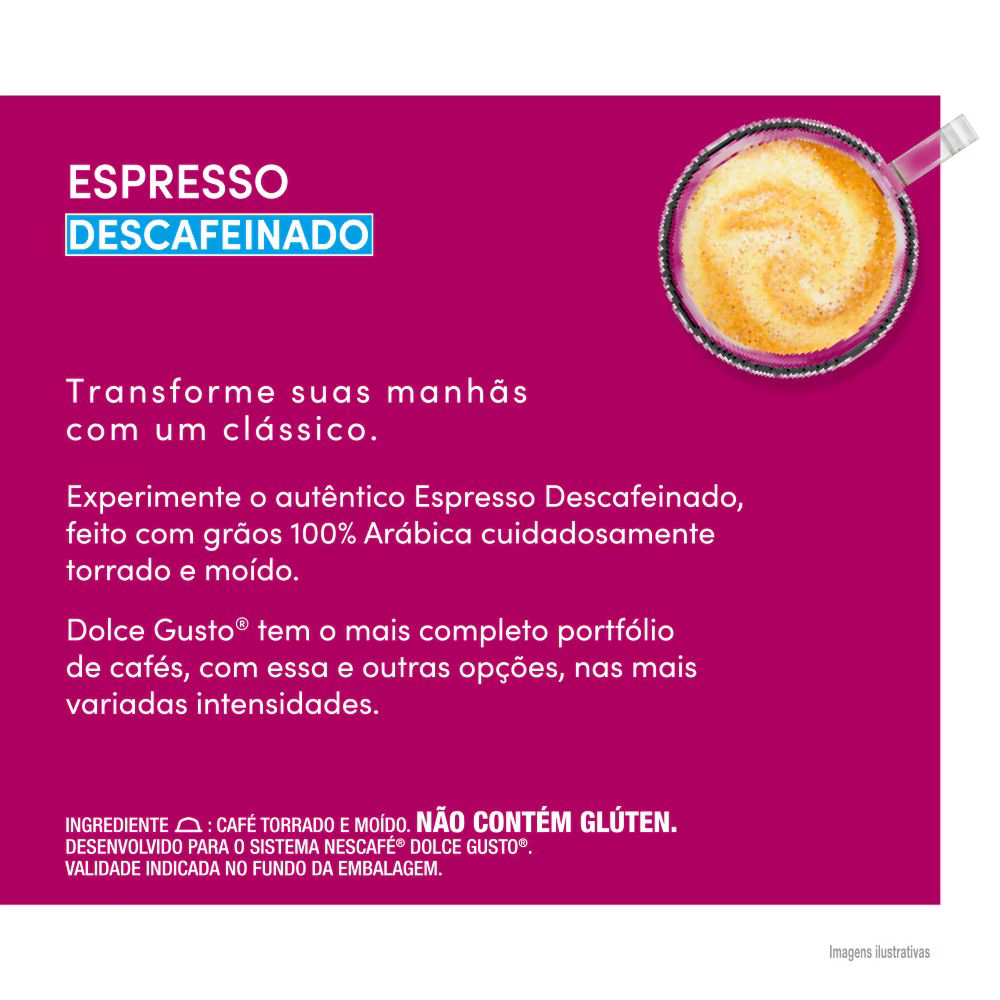 ESPRESSO DESCAFEINADO 10 cápsulas