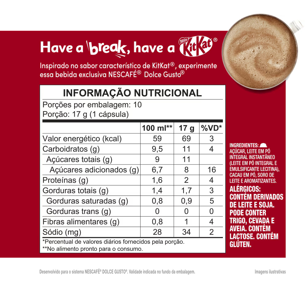 KITKAT 10 CÁPSULAS