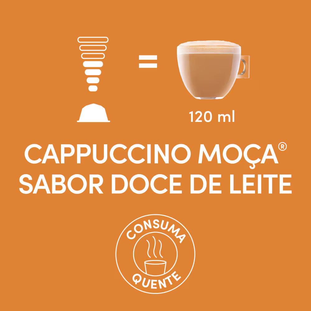 CAPPUCCINO MOÇA DOCE DE LEITE 10 CÁPSULAS