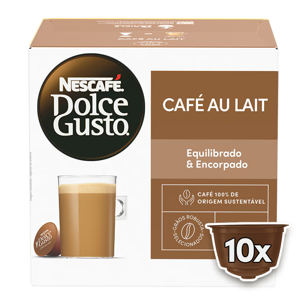 CAFÉ AU LAIT 10 CÁPSULAS