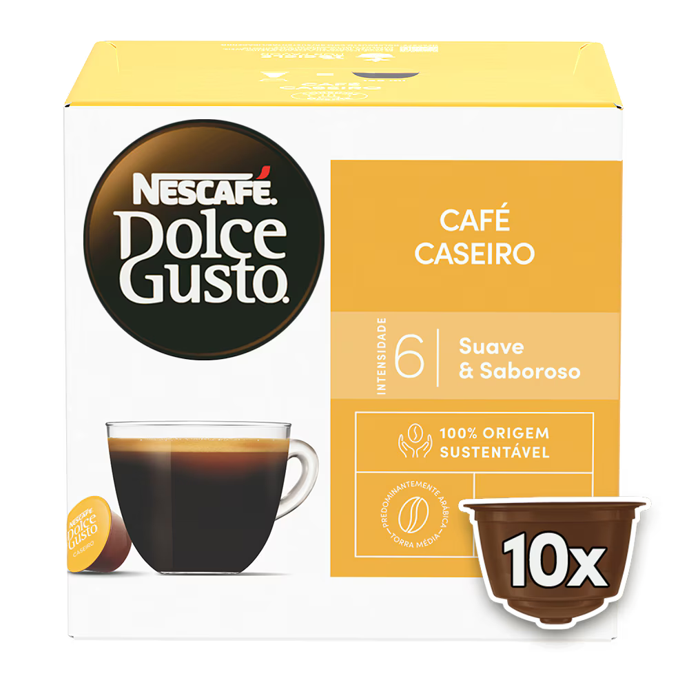 CAFÉ CASEIRO 10 CÁPSULAS