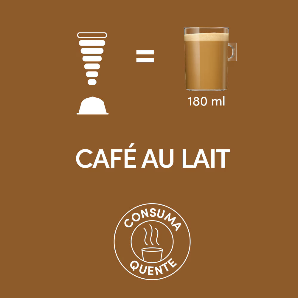 CAFÉ AU LAIT 10 CÁPSULAS